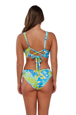 OCEAN MUSE SANDBAR RIB Elsie Underwire Bralette Bikini Top (D+ Cup)