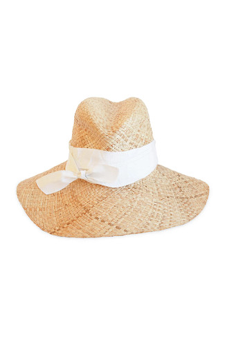 WHITE First Aid Grosgrain Ribbon Hat