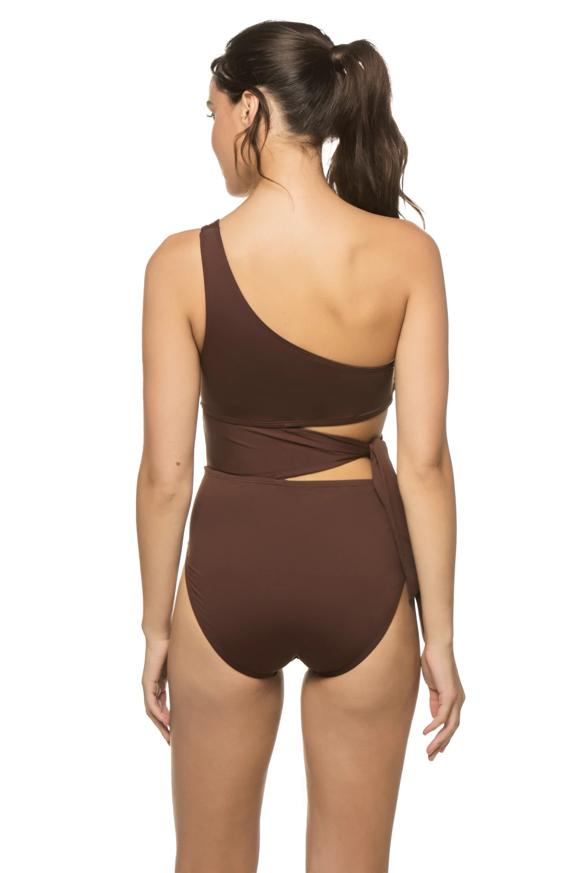 JAVA Mio Cutout Asymmetrical One Piece Swimsuit image number 2