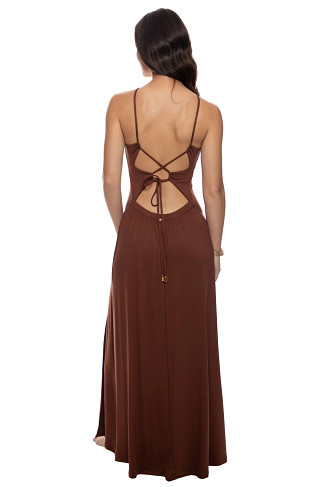 BROWN Velvet Shores Maxi Dress