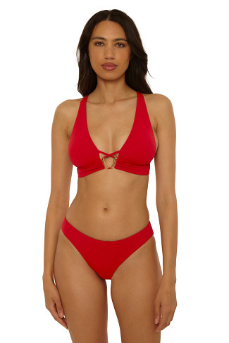 APPLE Mira Banded Bikini Top
