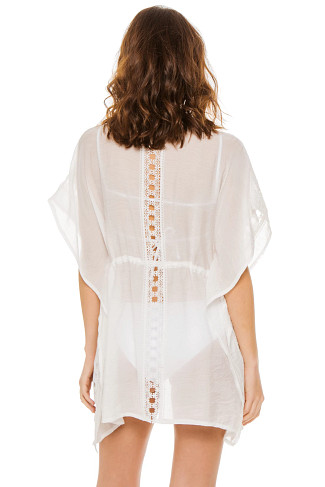 WHITE Crochet Detail Kimono