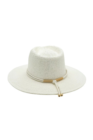 WHITE Juliette Panama Hat
