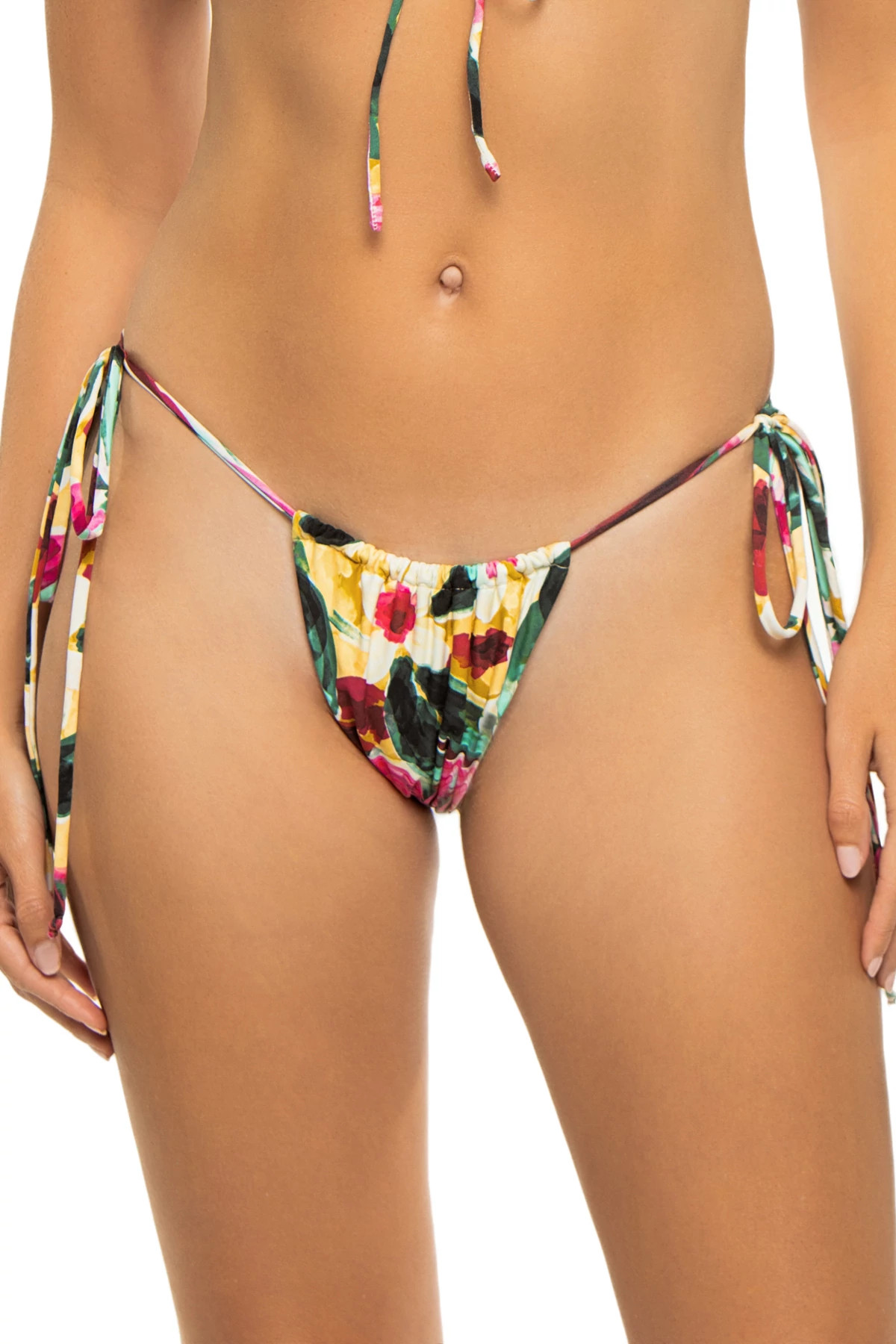 ISLA FLORAL Brasil Brazilian Bikini Bottom image number 1