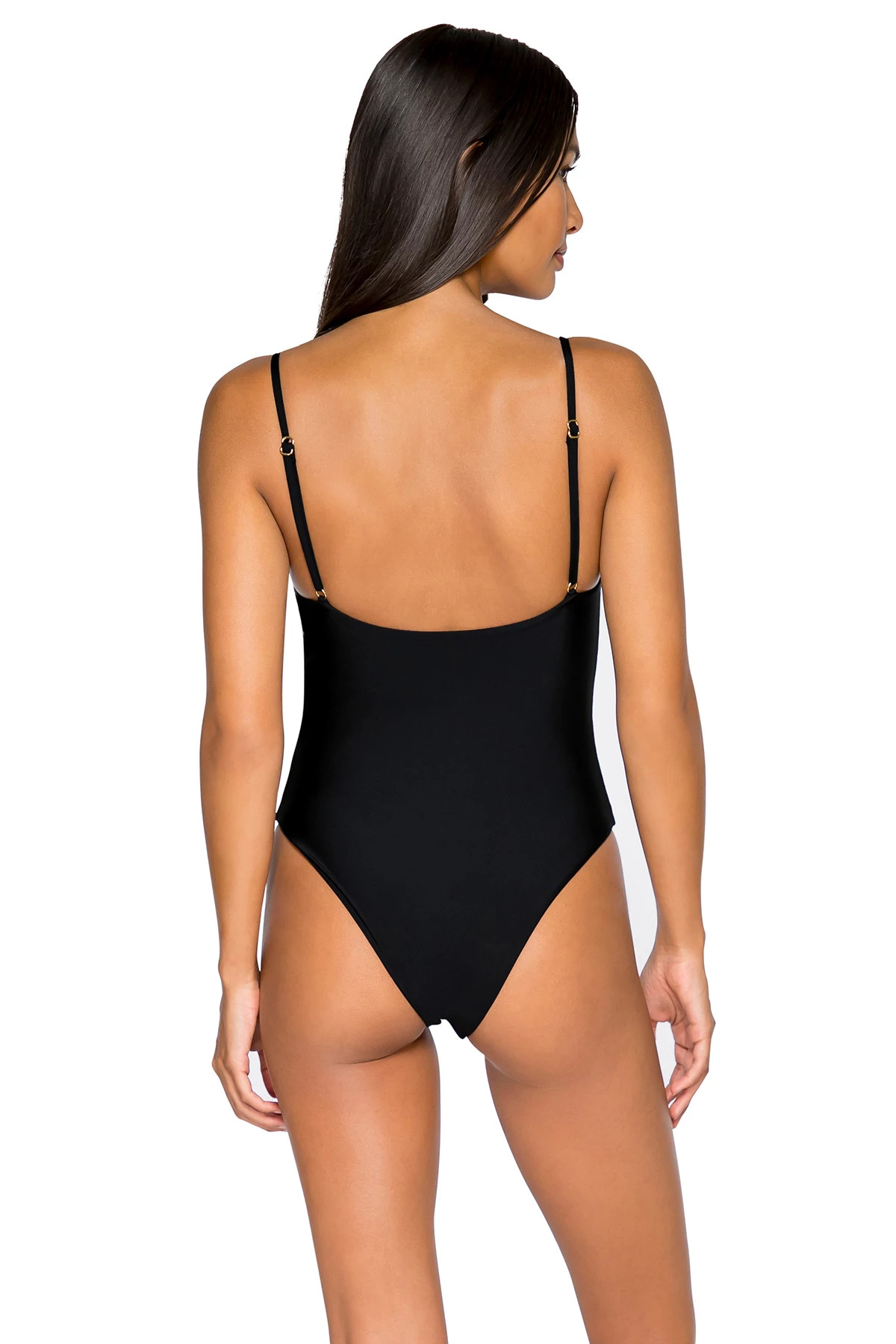 BLACK OUT Jetty One Piece Swimsuit image number 2
