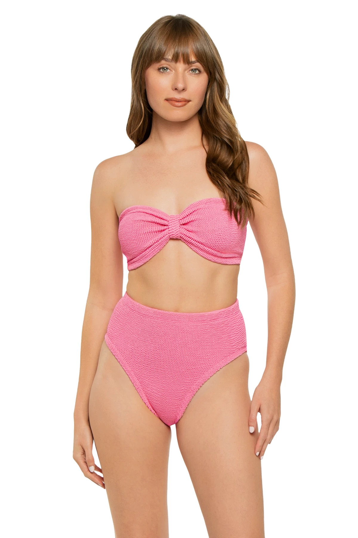 CANDY PINK Ruby Two Piece Bikini Set image number 1