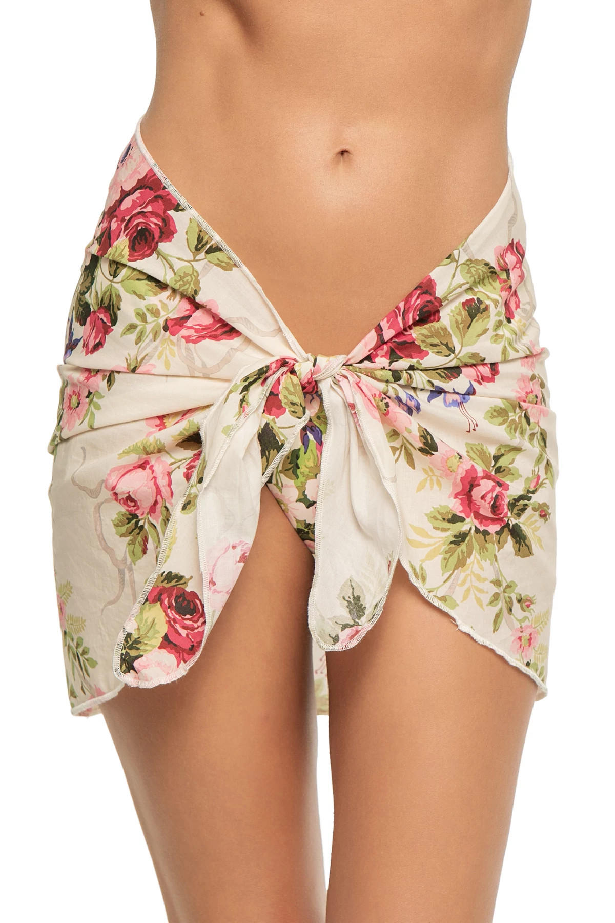 BOUQUET Bouquet Floral Print Sarong image number 1