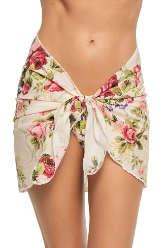 BOUQUET Bouquet Floral Print Sarong