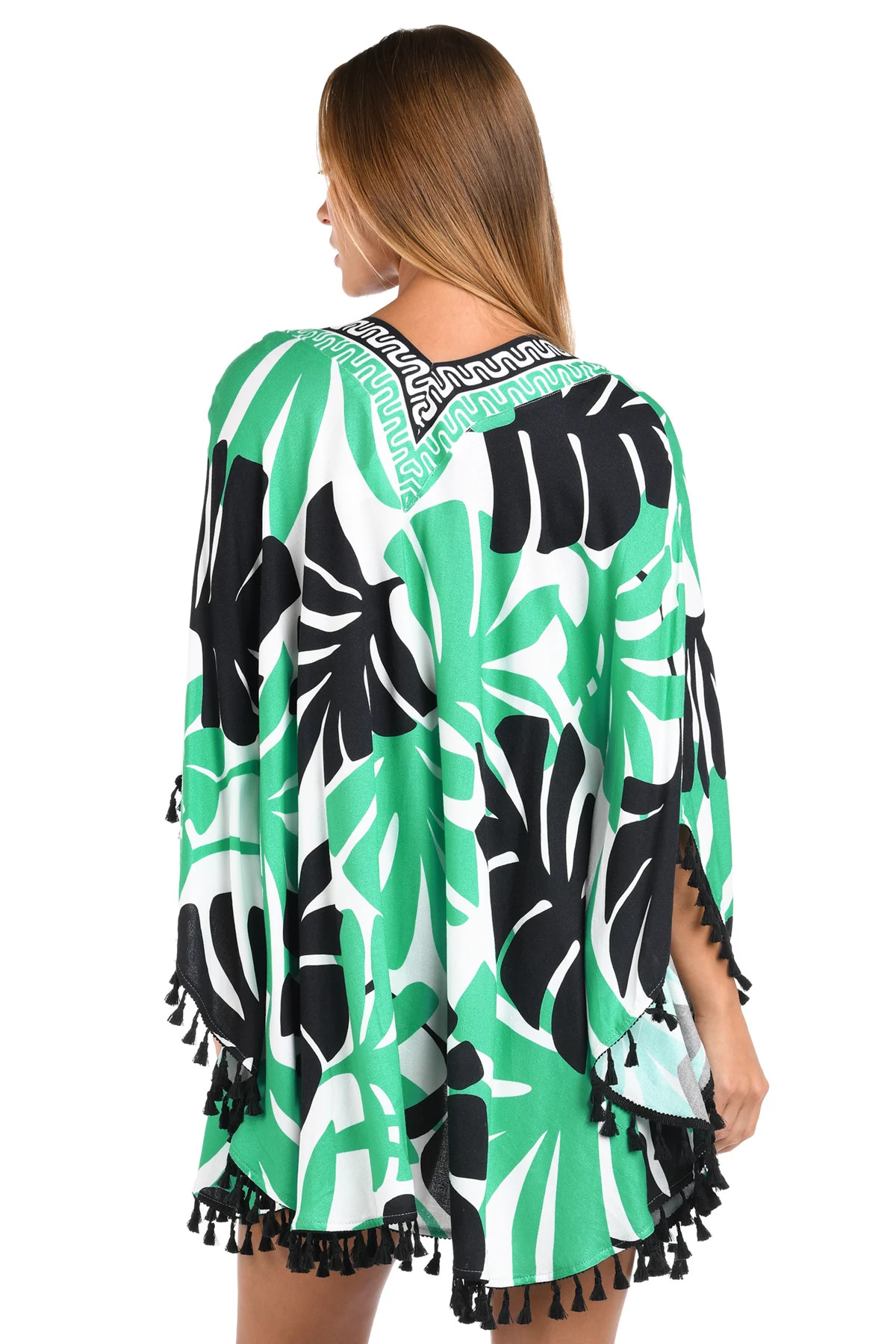 MULTI Monstera Kimono image number 2