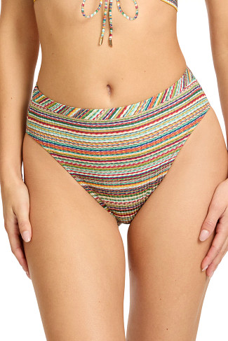 MULTI Willow High Waist Bikini Bottom