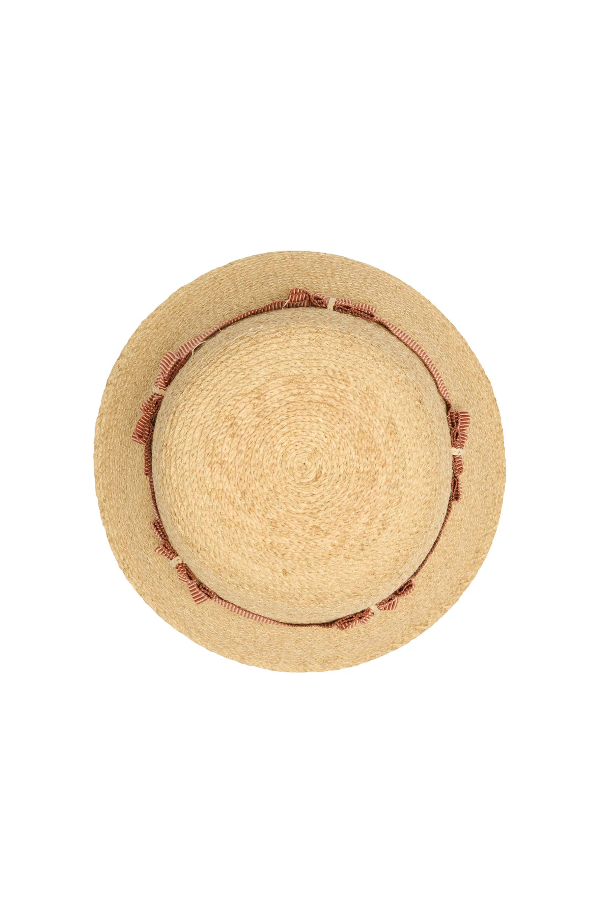 KNIGHTSBRIDGE Knightsbridge Park Lane Raffia Hat image number 4