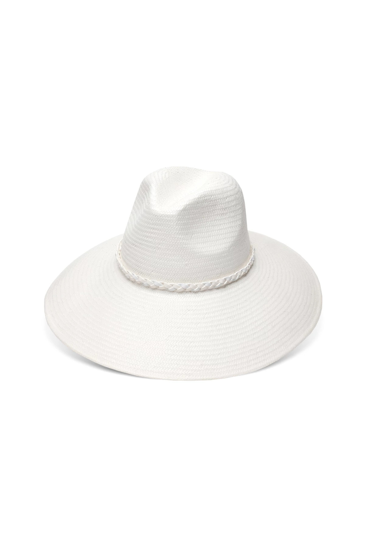 WHITE Ashtin Fedora Hat image number 1