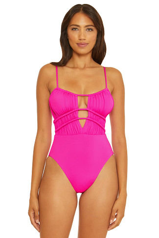 PINK FLAMBE Sarai One Piece Swimsuit