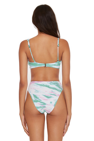 ORCHID/JASPER Lani Asymmetrical Bralette Bikini Top