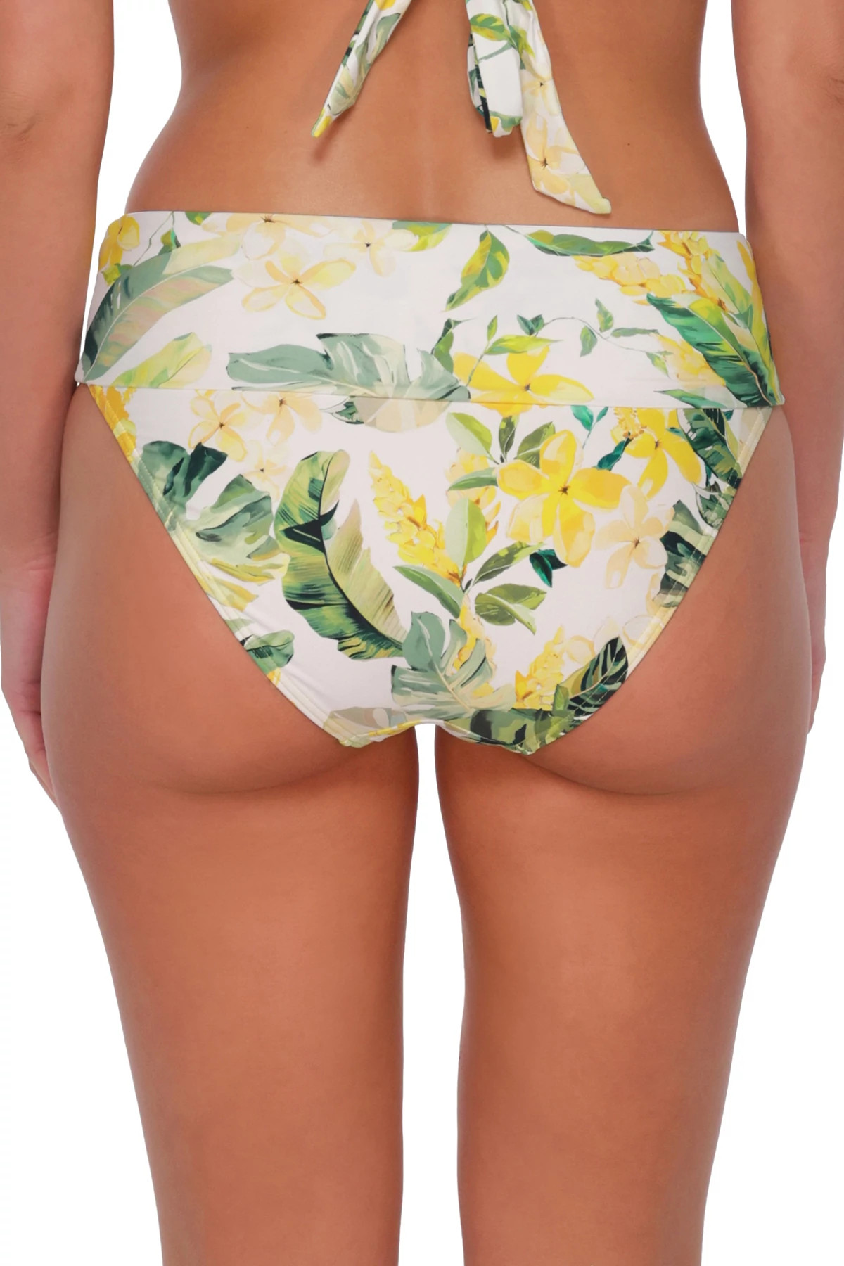 ISLA SOLEIL CREPE Hannah High Waist Bikini Bottom image number 3