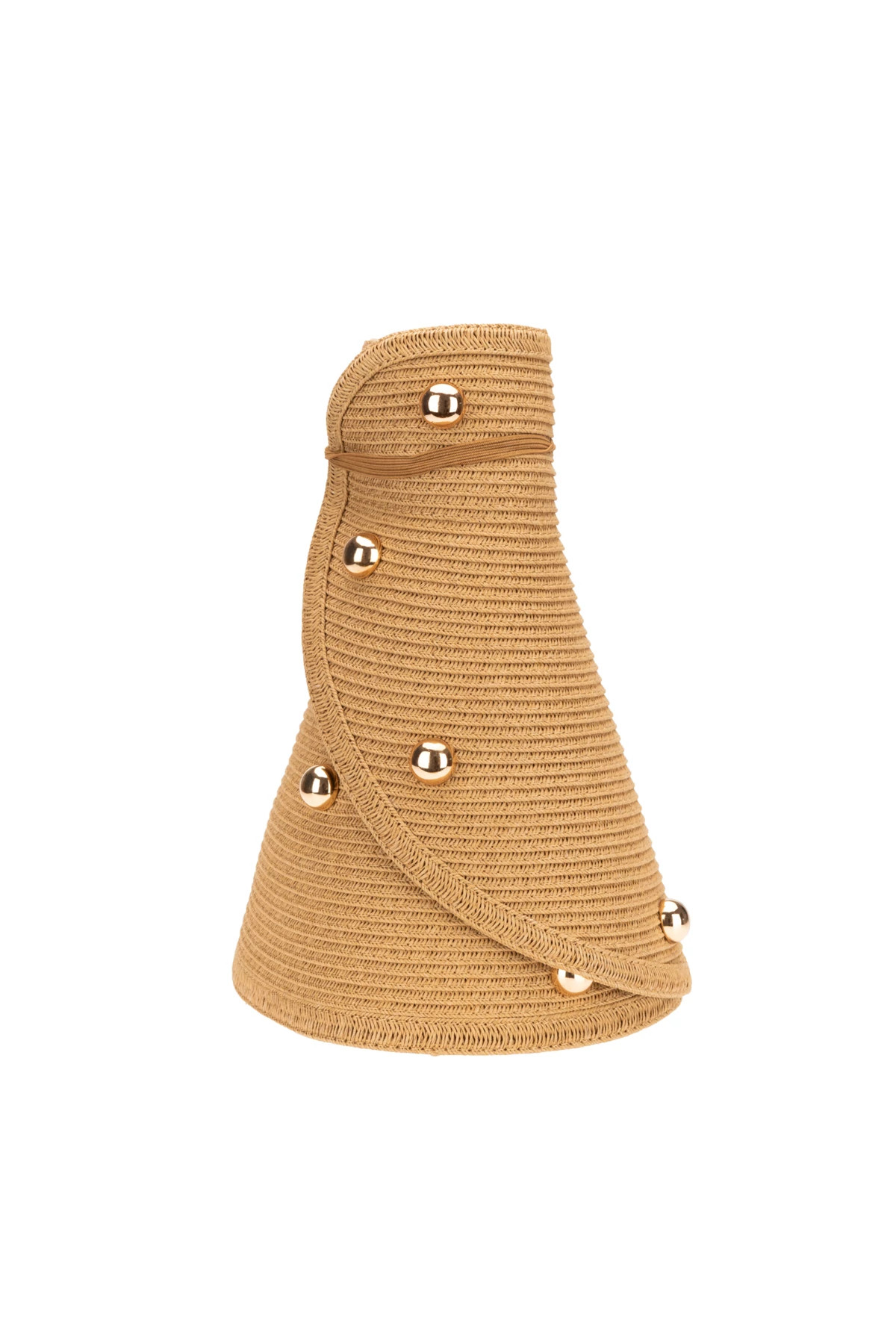 NATURAL Wide Brim Roll Up Visor image number 2