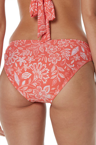 CORAL Gigi Floral Tab Side Bikini Bottom