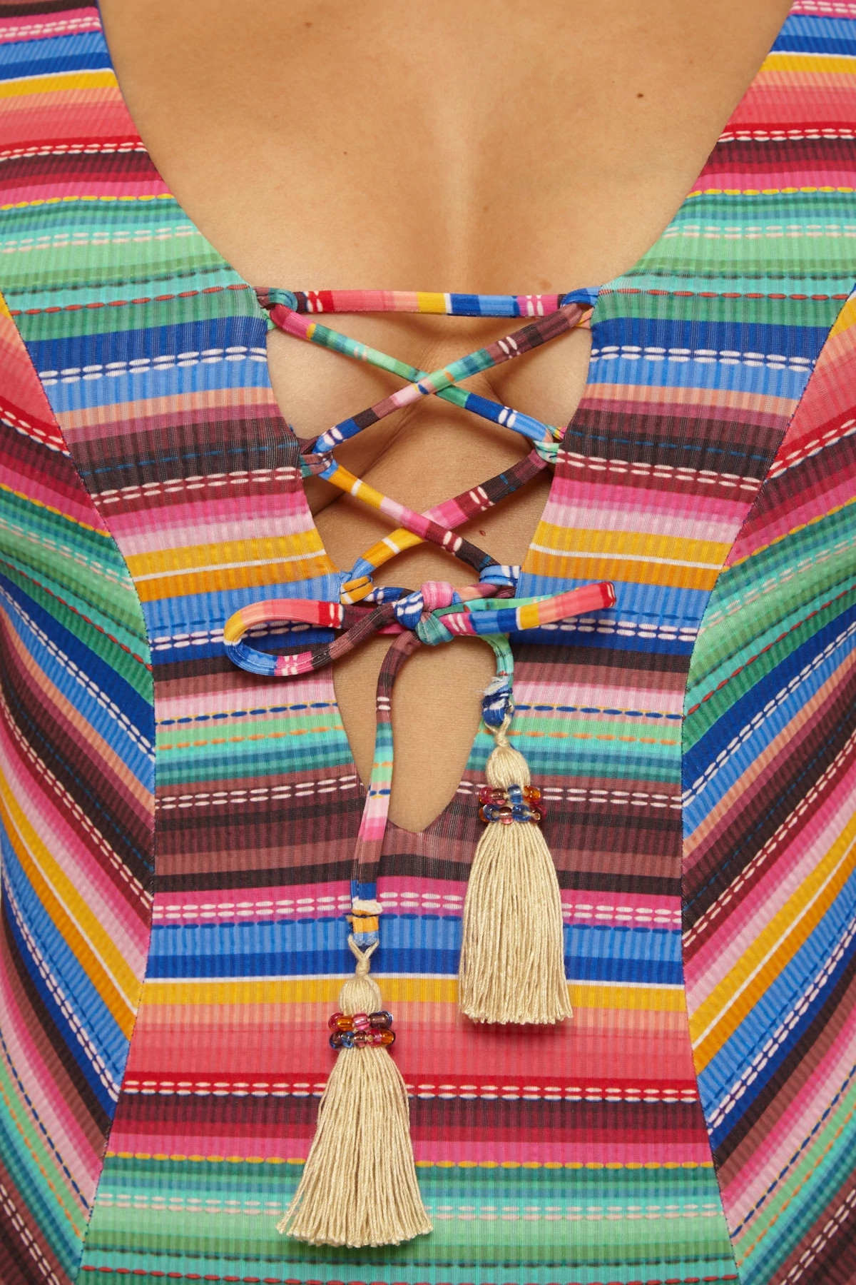 MULTI Ivanna One Piece Swimsuit image number 5