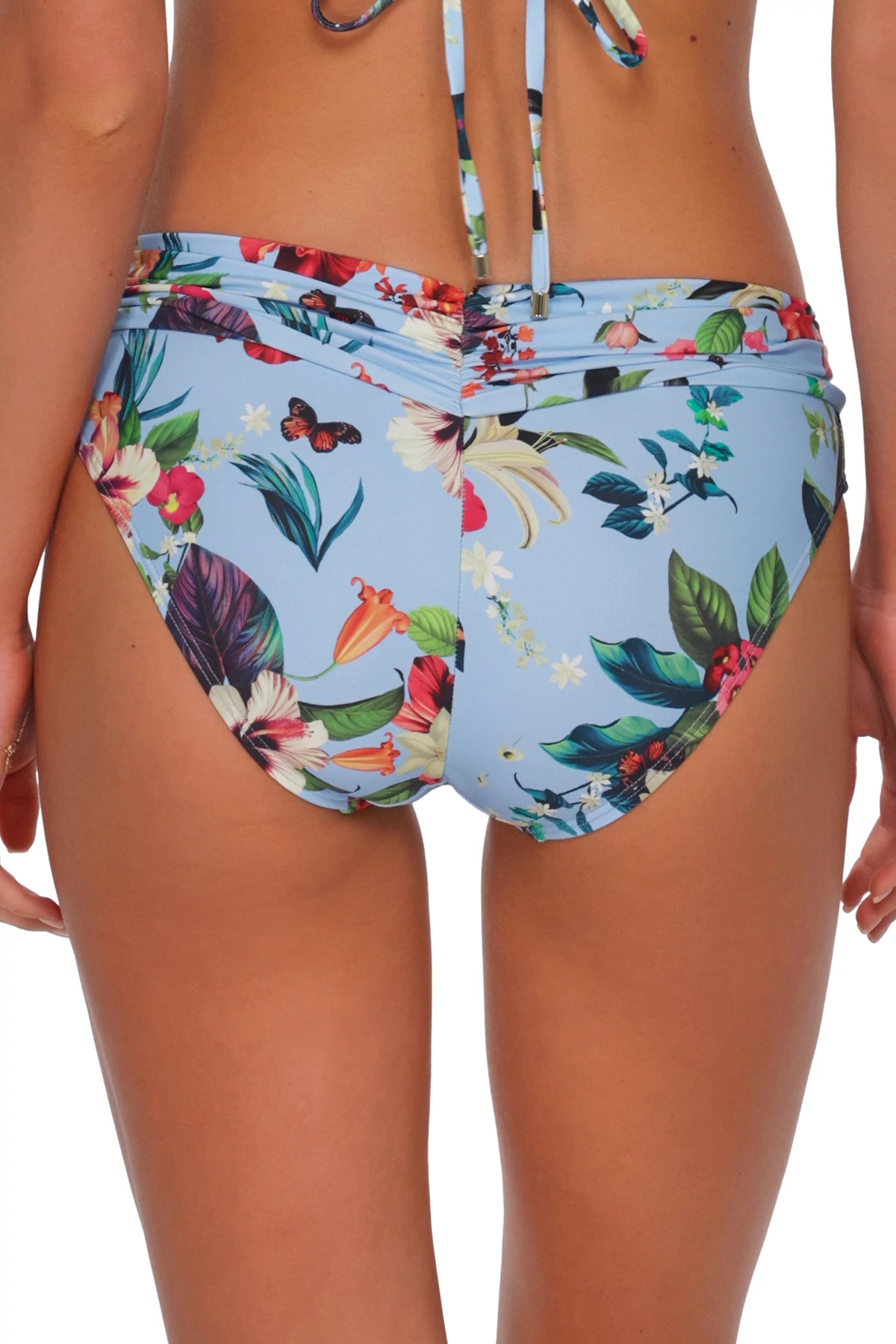 BUDDING ROMANCE Unforgettable Banded Hipster Bikini Bottom image number 2