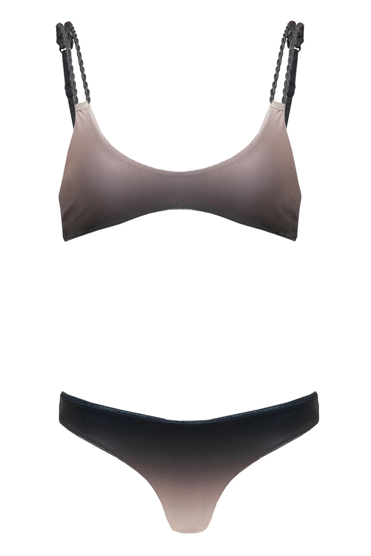 WINTER MIST Winter Mist Reversible Bralette Bikini Top image number 4