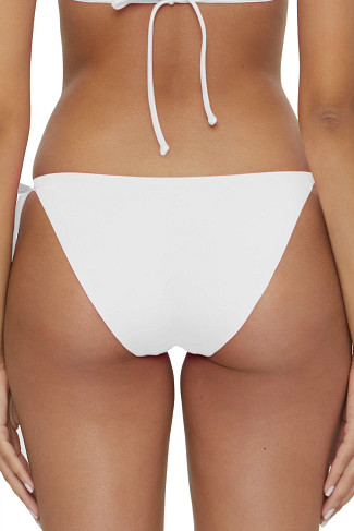 WHITE Demi Hipster Bikini Bottom