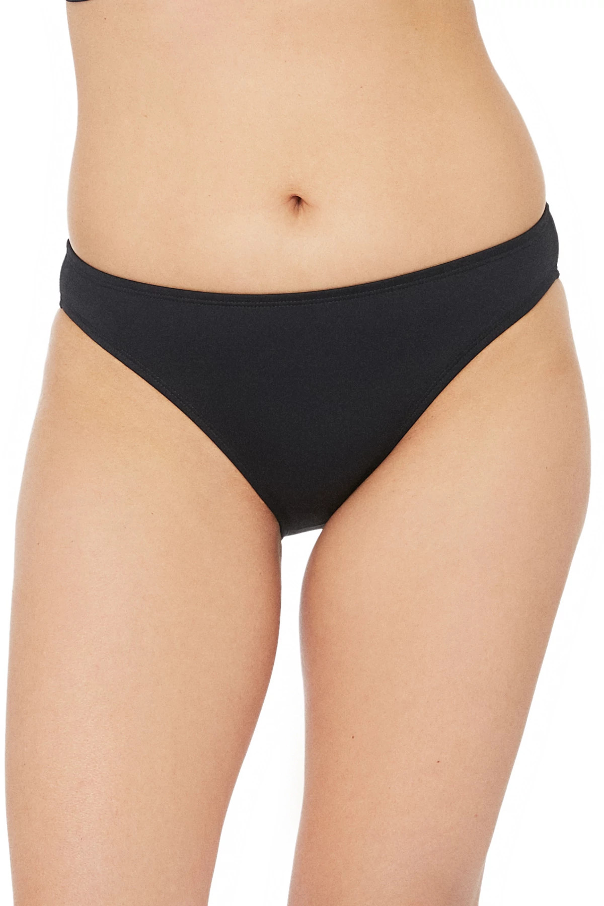 BLACK Classic Hipster Bikini Bottom image number 1