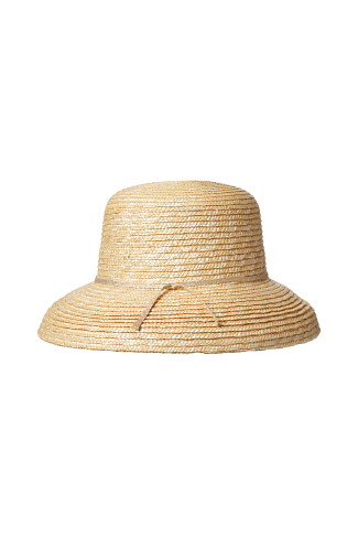 NATURAL Gold Detailed Bucket Hat