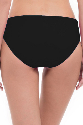 BLACK Hipster Bikini Bottom