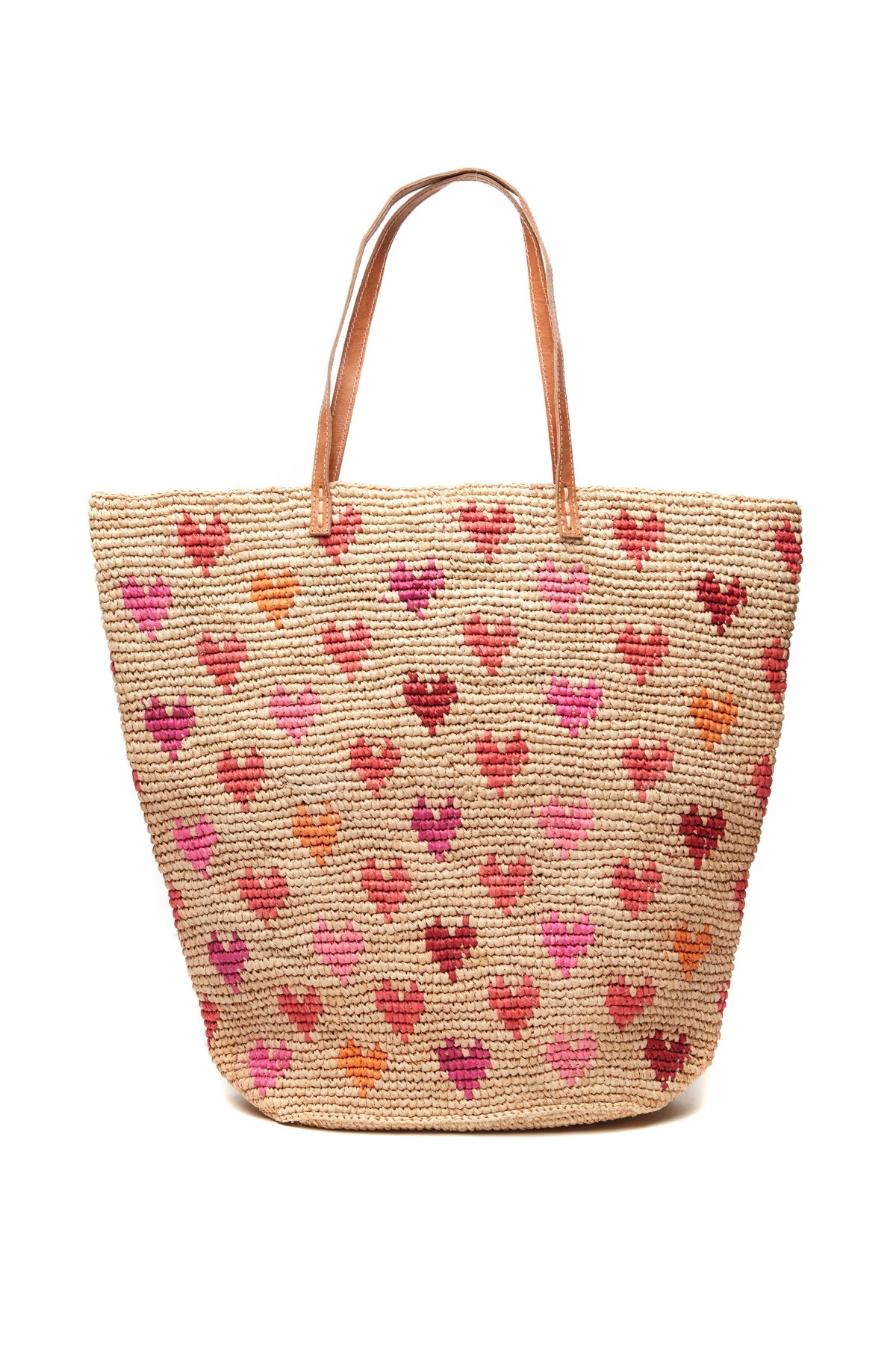 PINK MULTI Amelie Heart Tote image number 1