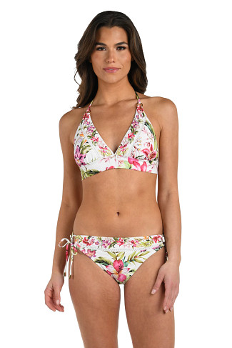 MULTI Polynesian Paradise Bikini Top