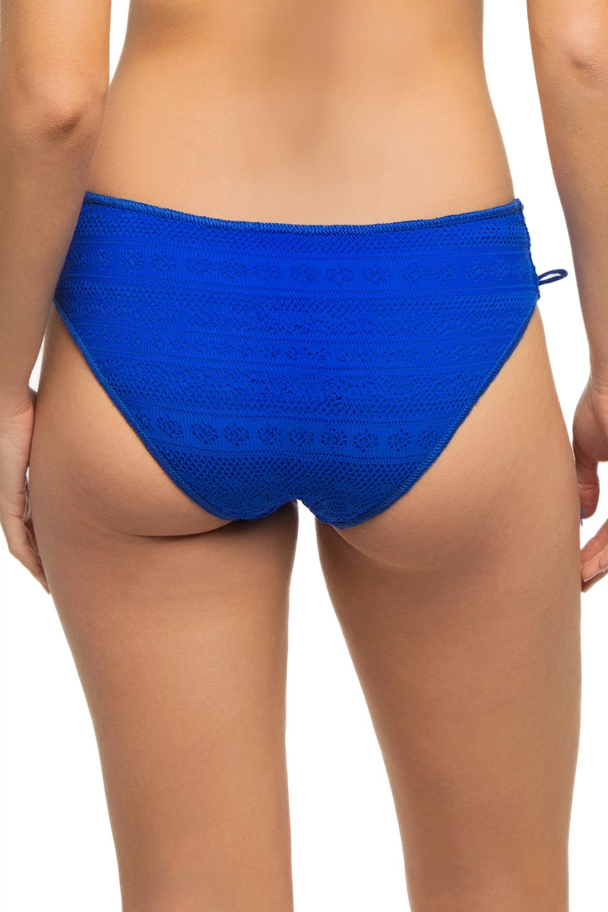 ULTRAMARINE Crochet Tie Side Hipster Bikini Bottom image number 2