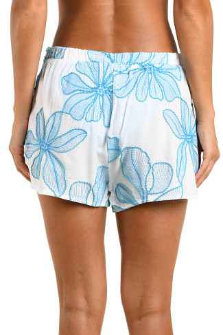 IVORY Grand Fleur Shorts