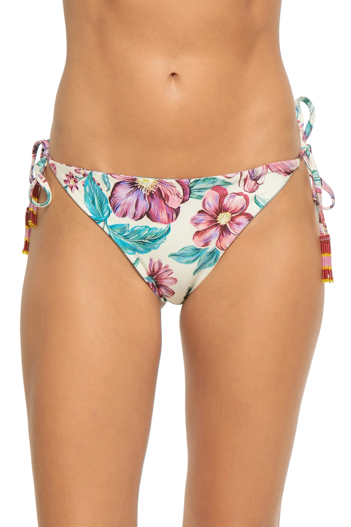 MULTI Reversible Tie Side Hipster Bikini Bottom image number 2