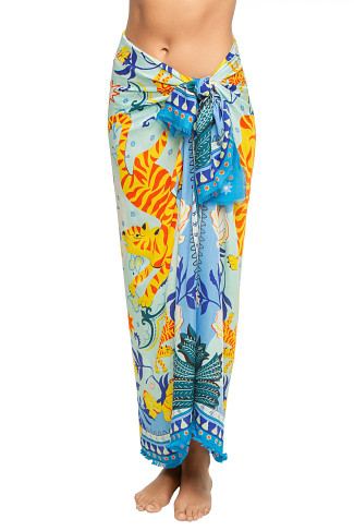 BLUE Bandidas Sarong