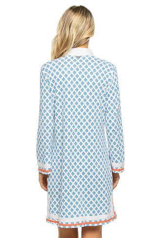 BLUE Long Sleeve Tunic