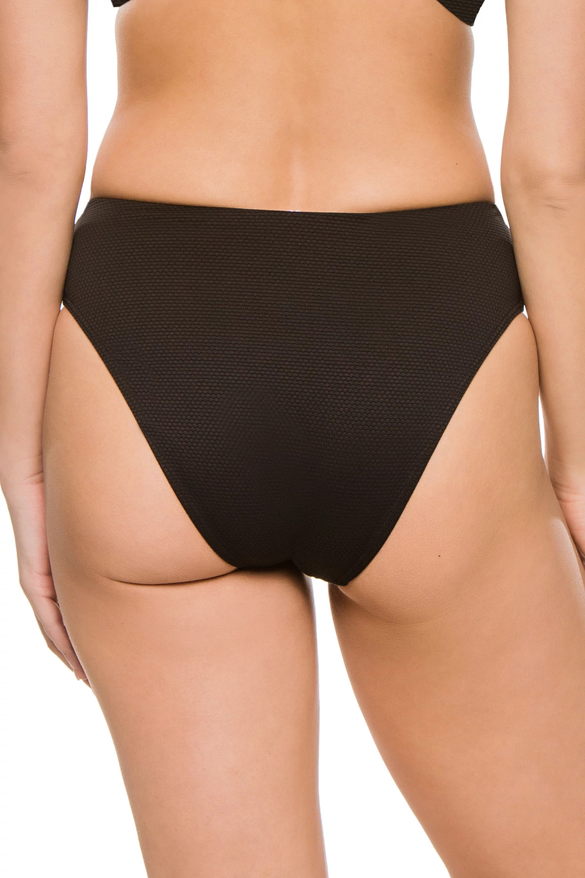 JET PIQUE Lex Textured High Waist Bottom image number 2