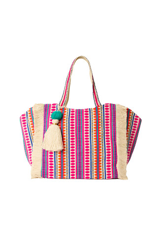 FUCHSIA MULTI Journey Tote