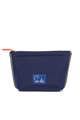 DARK NAVY Small Voyager Neoprene Pouch