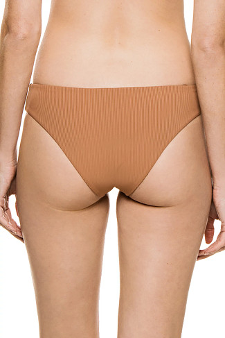 MOCHA Daisy Rib Hipster Bikini Bottom