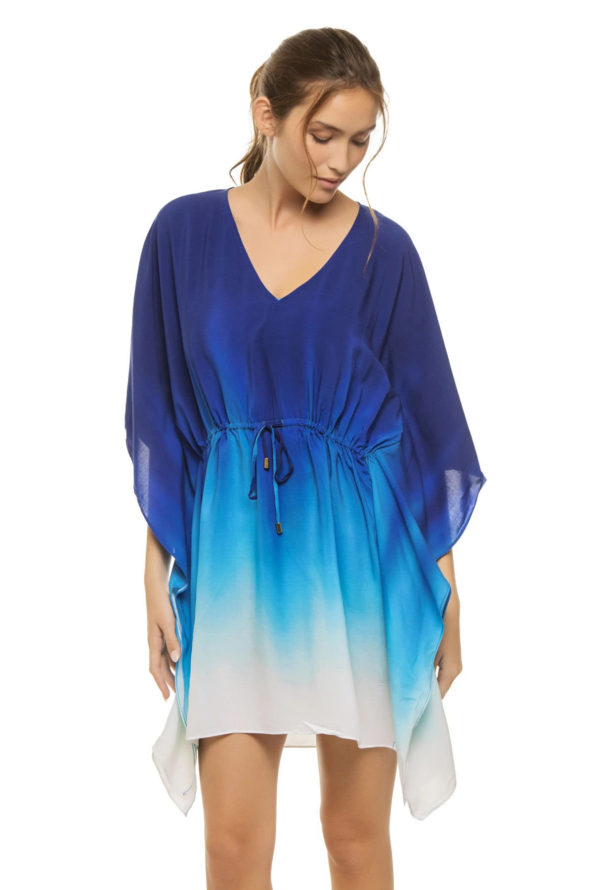 SAPPHIRE Ombre V-Neck Tunic image number 1
