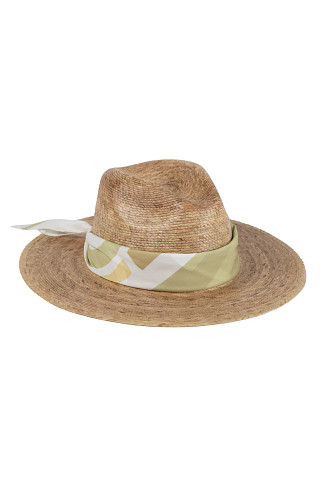 PISTACHIO SCARF Palma Sun Hat