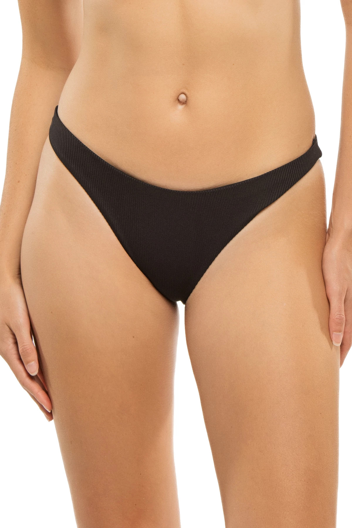 BLACK SAND Laguna Brazilian Bikini Bottom image number 1