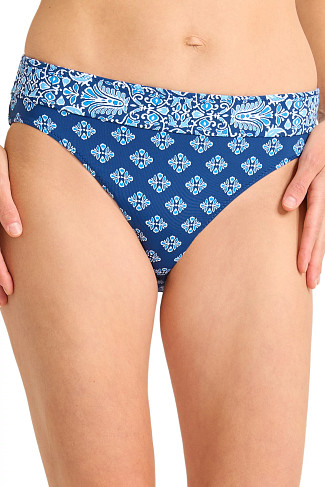 INDIGO TIDE Noble Pineapple Reversible Bikini Bottom