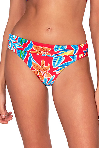 TIGER LILY Unforgettable Banded Hipster Bikini Bottom