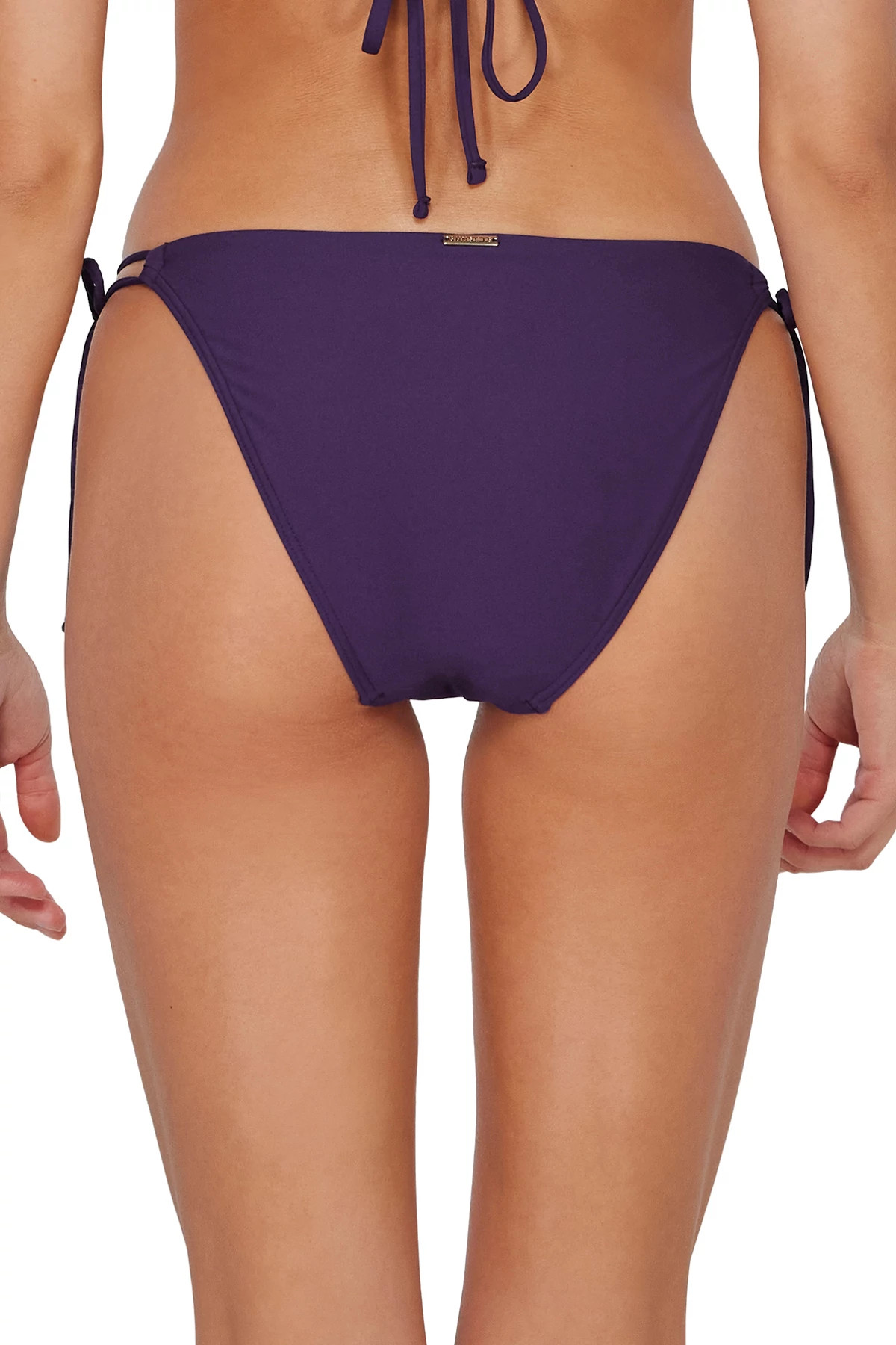 PARADISE PLUM Everlee Tie Side Hipster Bikini Bottom image number 2