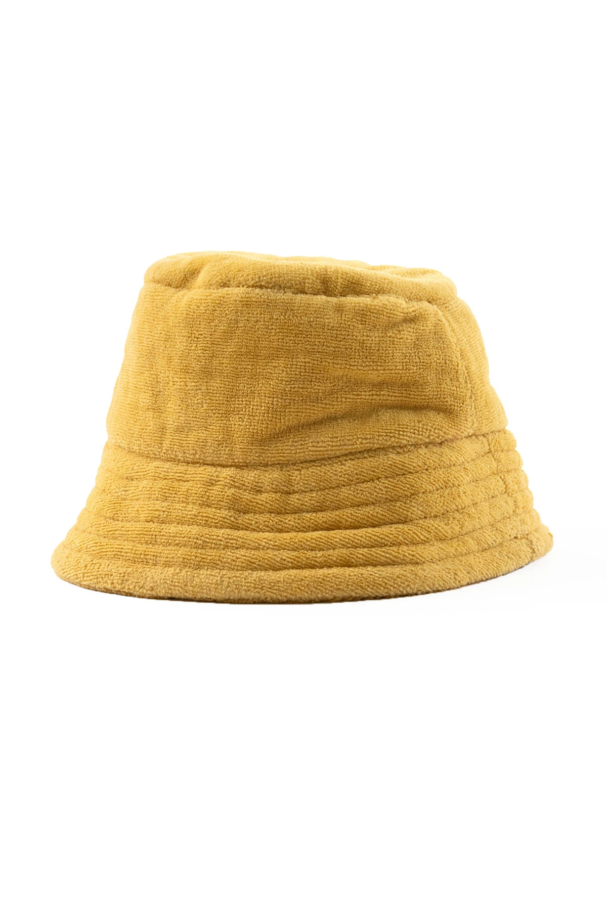 VINTAGE GOLD Terry Toweling Bucket Hat S/M image number 3