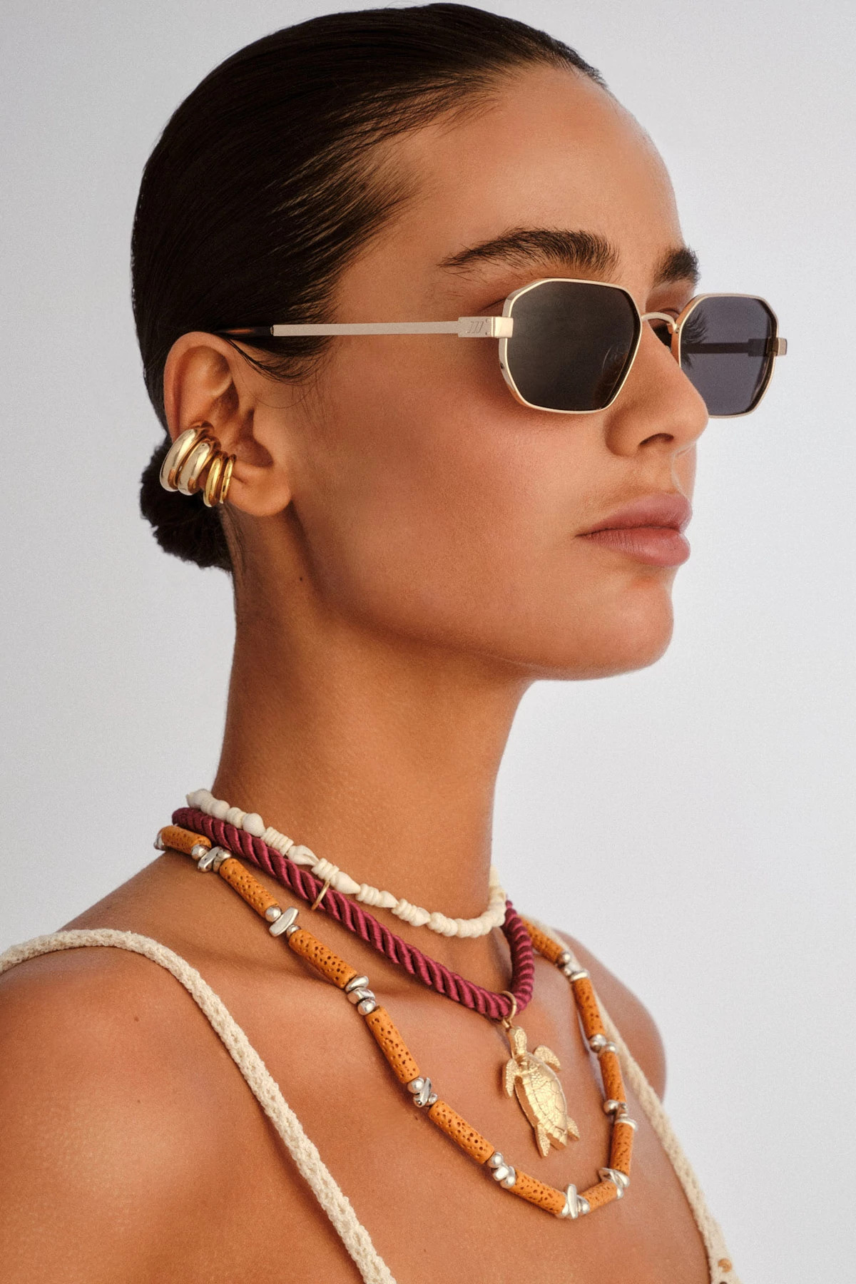 GOLD Mythic Sunglasses image number 4