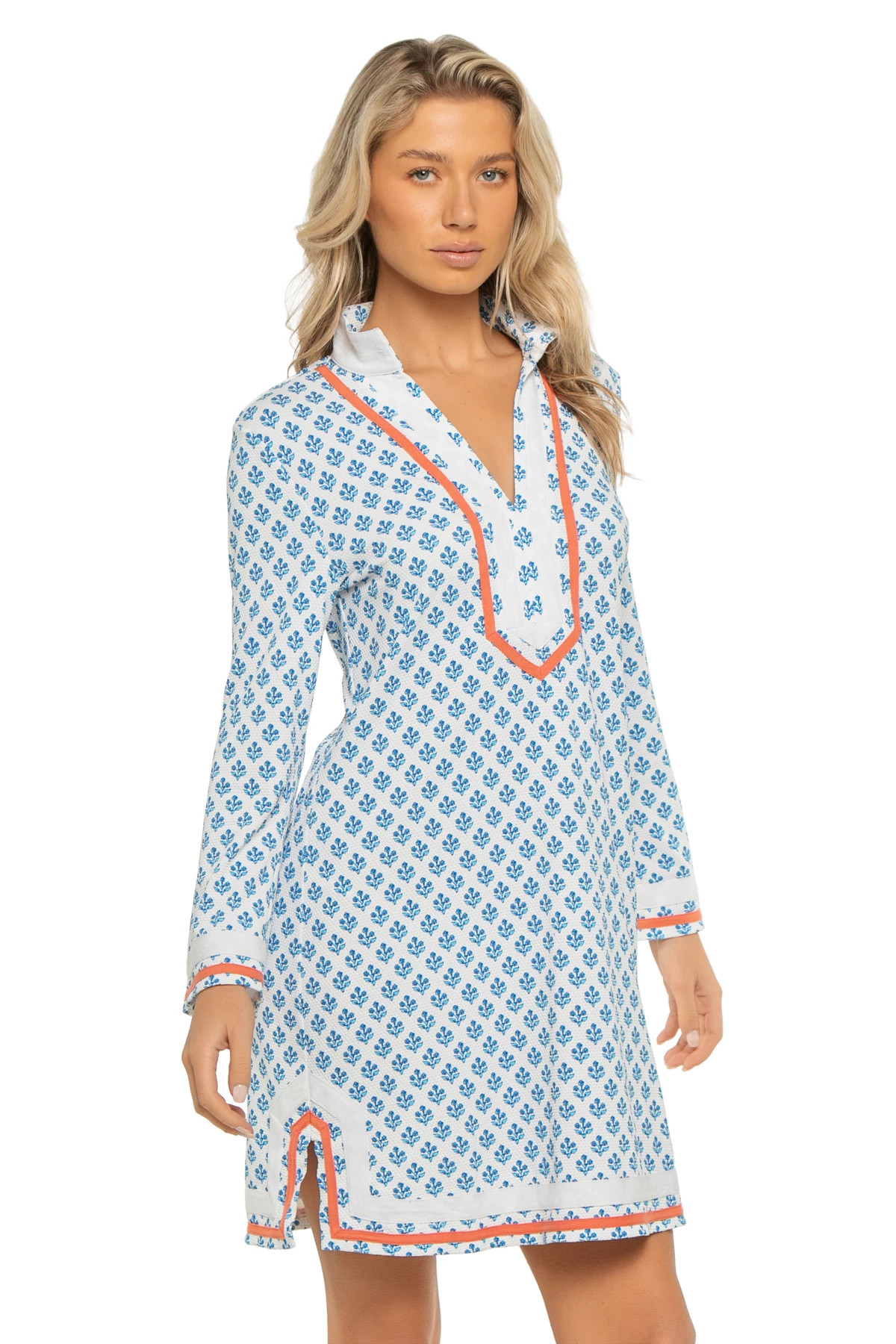 BLUE Long Sleeve Tunic image number 3
