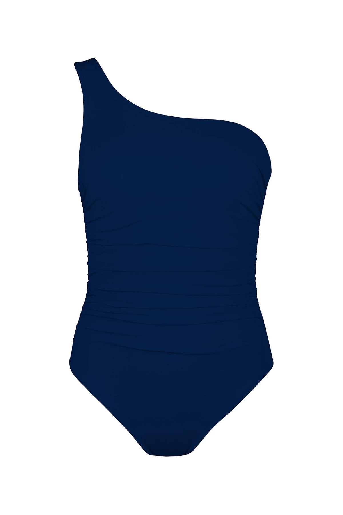 NAVY Basics Asymmetrical One Piece Swimsuit image number 1