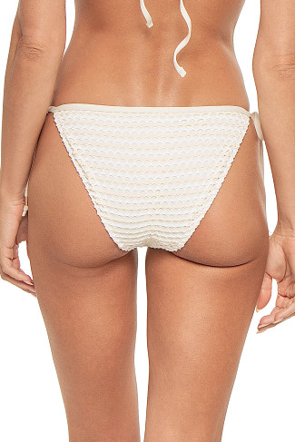 ECRU Mesh Effect Hipster Bikini Bottom